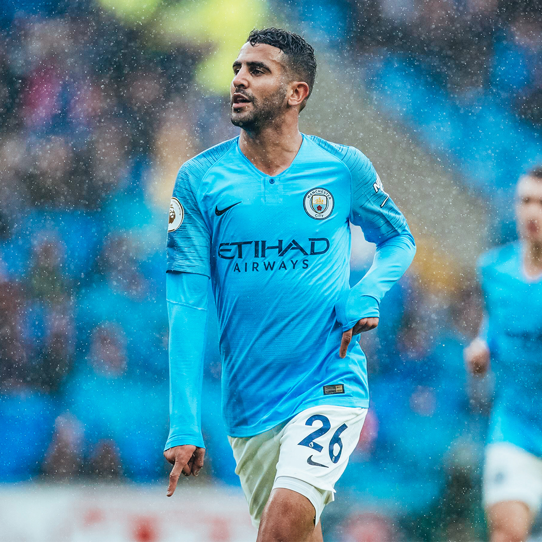 ⏪ Riyad Mahrez scored his first two City goals six years ago today 🩵