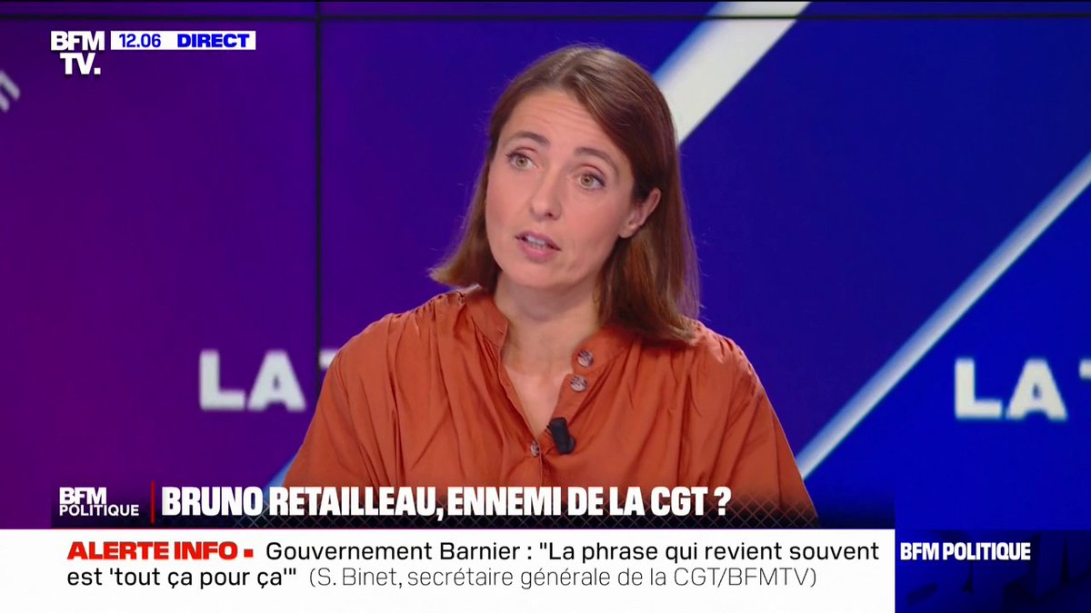 Sophie Binet (Sophie Binet): "On a un débat sur l'immigration qui est totalement caricatural et qui oublie que aujourd'hui en France, l'immigration est une richesse"