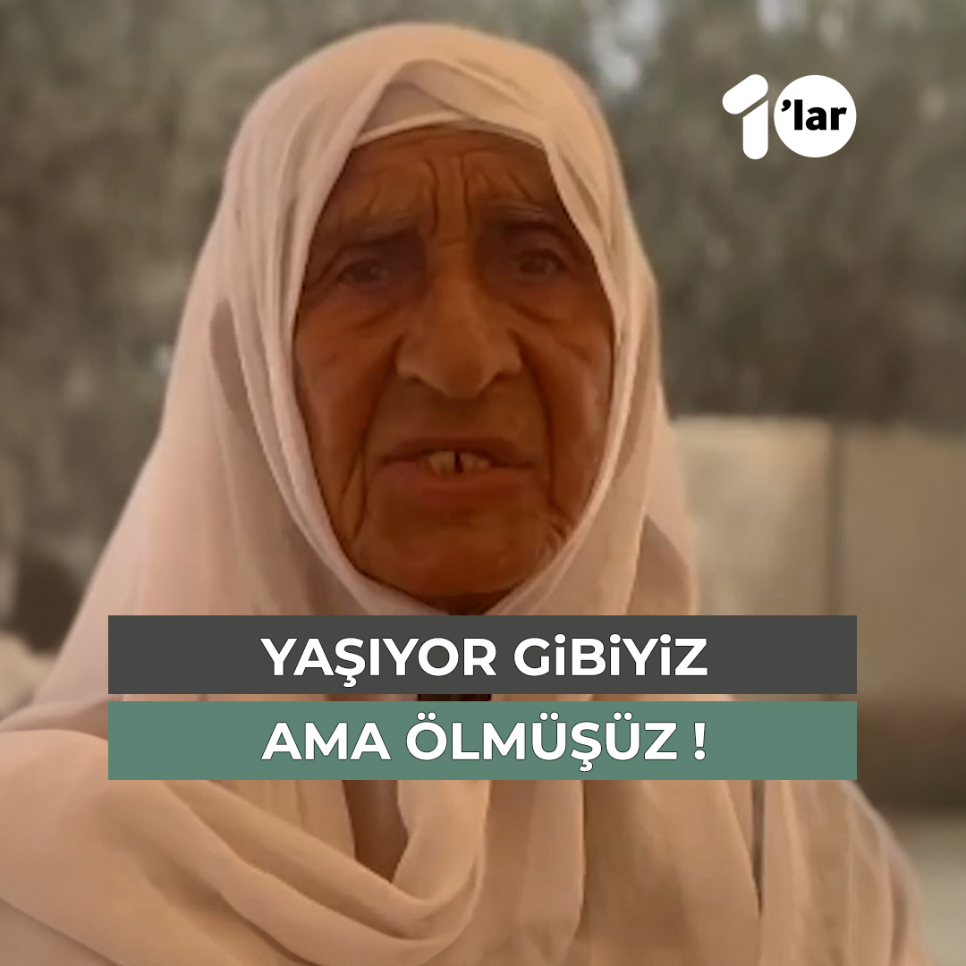 Yaşıyor gibiyiz ama ölmüşüz. İyi değiliz. Gerçekten iyi değiliz. Sana gerçeği söyleyeyim, biz iyi değiliz. Dünyadan silinmek üzereyiz, bir anda…” Gazze'nin yüz yılı anlatıyor. "Pes etmek yok"