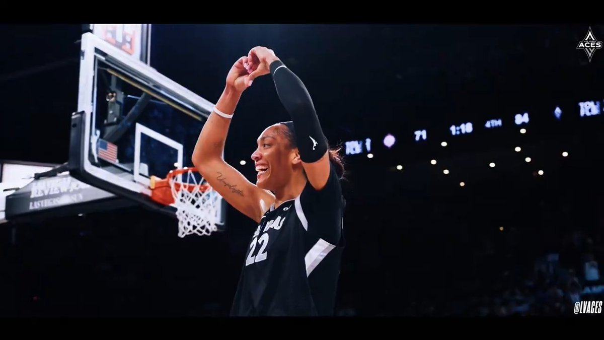 Of course it was U’nanimous. ♠️ First 1’000 point season in WNBA history ♠️ WNBA record for points in a season ♠️ WNBA record for rebounds in a season ♠️ The only player in WNBA and NBA history to lead a season in points, rebounds and blocks. A'ja Wilson // #ALLINLV
