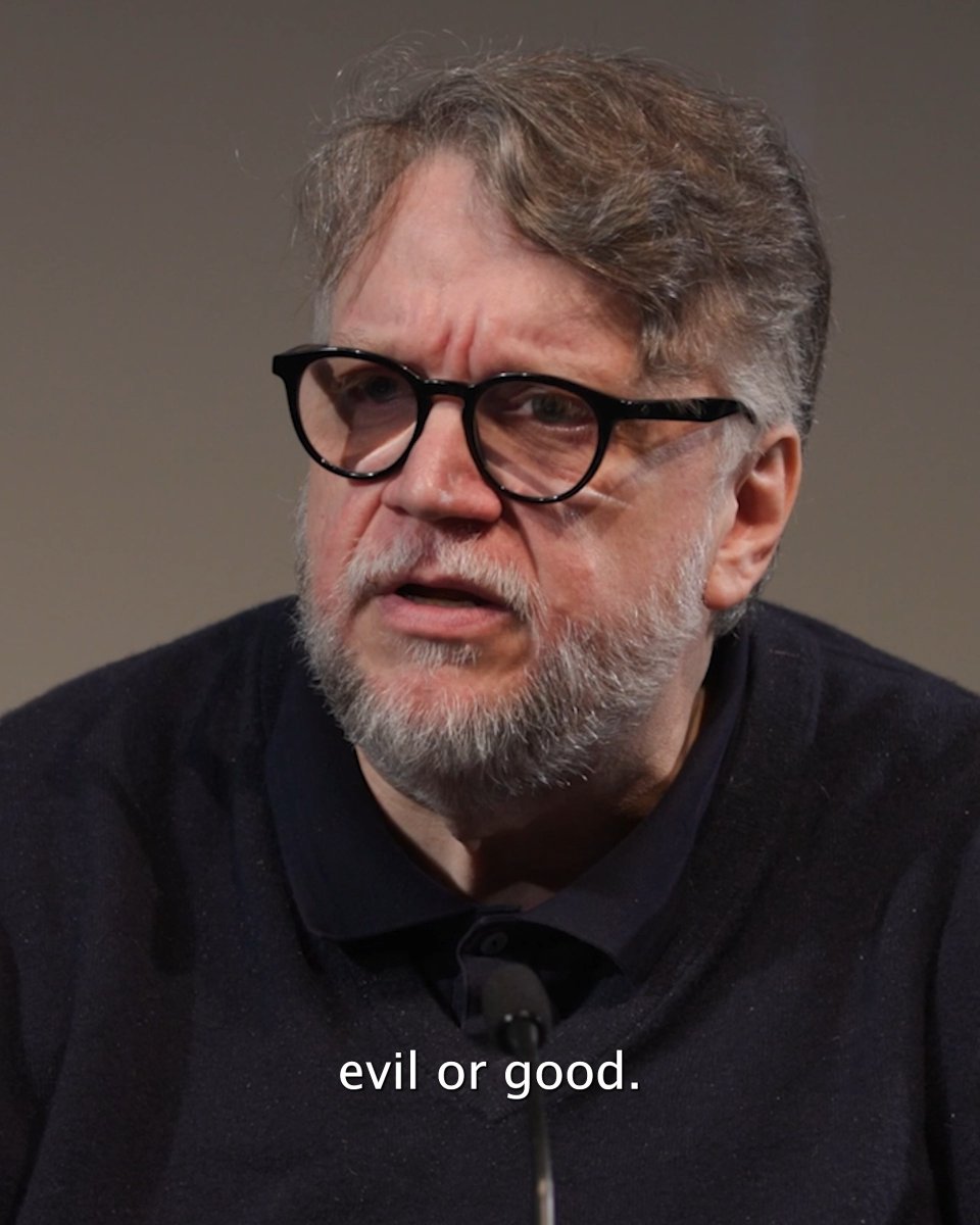 Guillermo del Toro on the culture of perfection. The full In Conversation is available to watch on our YouTube channel. Guillermo del Toro