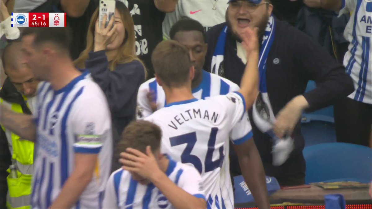 Danny Welbeck is THAT GUY! 🔥 The Brighton striker continues his red-hot form with an immaculate free-kick 🚀