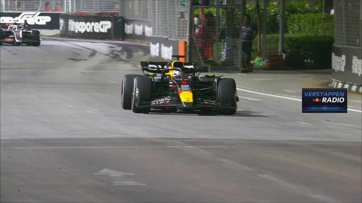 "Thank you, Daniel" 🤝 Max loving Danny Ric getting fastest lap 👊