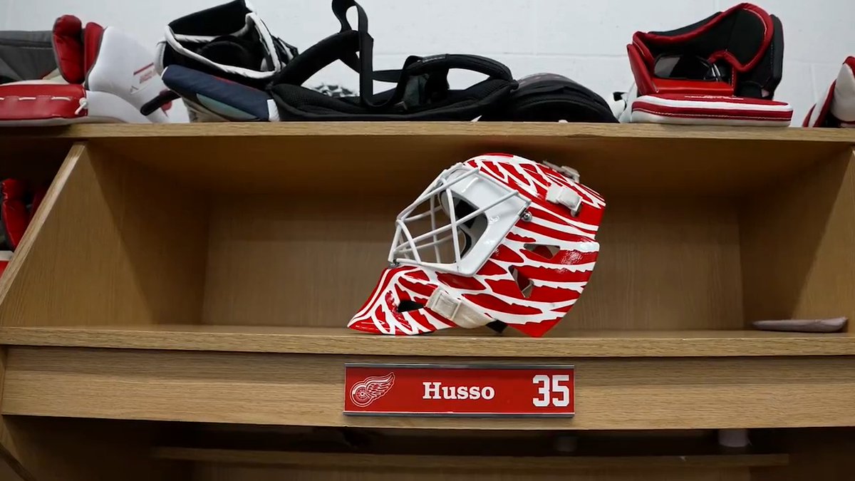Fresh paint for Huss. 🎨