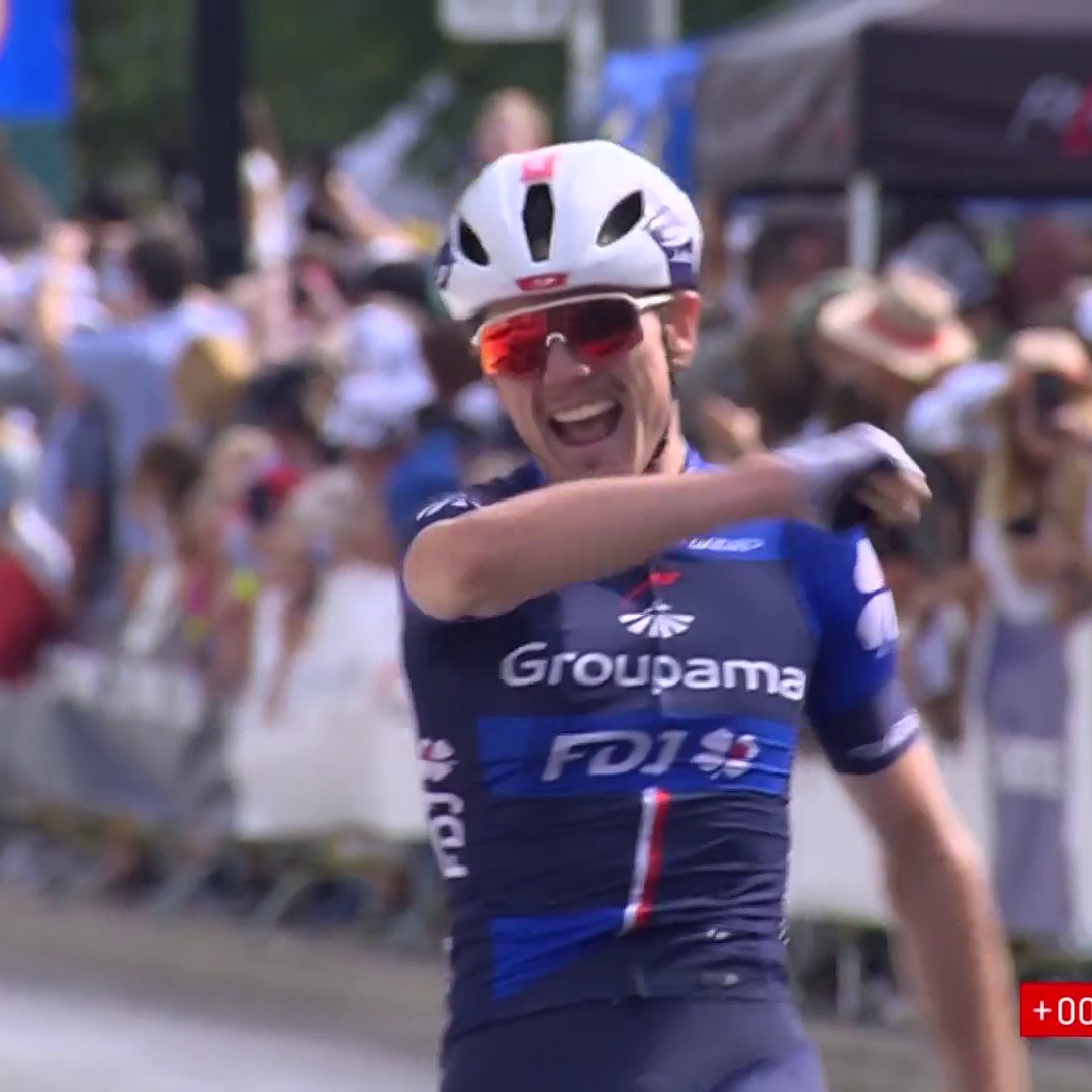 David Gaudu 🇫🇷 remporte la dernière étape du Tour du Luxembourg ! Antonio Tiberi renverse Mathieu Van der Poel et s'impose au général #LesRP