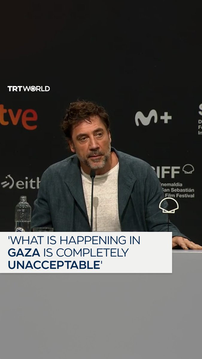 “The impunity enjoyed by the current Israeli government in its actions in Gaza and the West Bank needs to change.” Spanish actor Javier Bardem addressed Israel’s genocidal war on Gaza during the 72nd San Sebastian Film Festival
