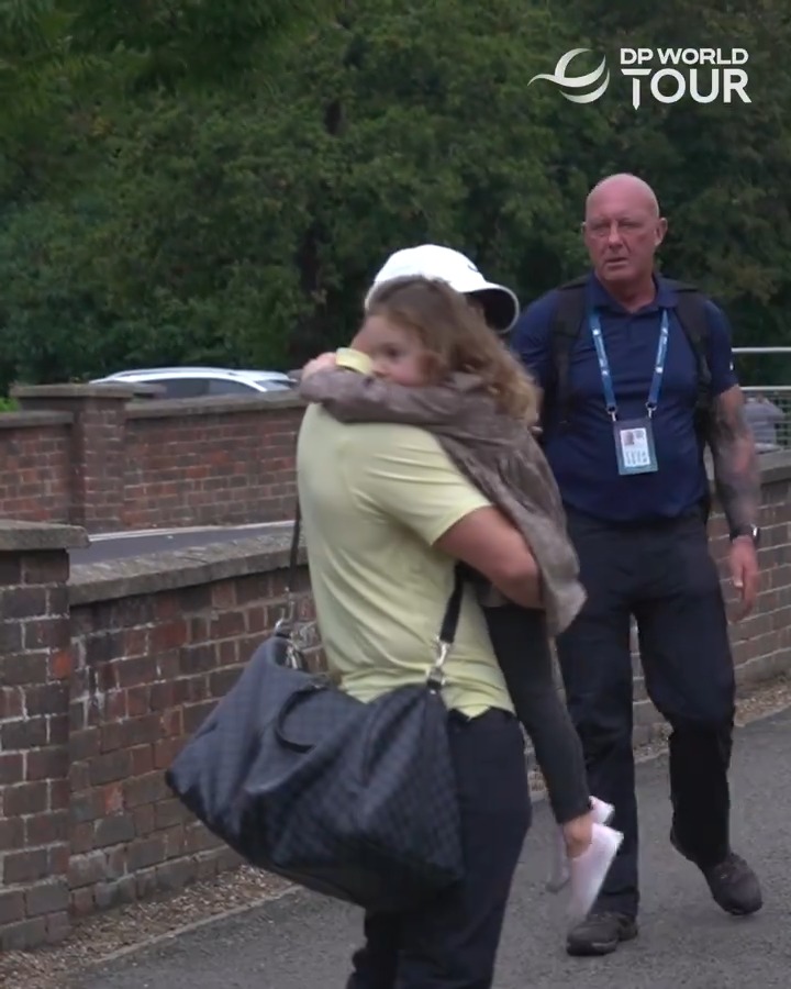 Losing is hard. Family makes it easier ❤️ #BMWPGA | #RolexSeries
