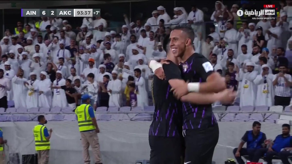 🚨🚨🚨🚨— نهاية المباراة : 🇦🇪 العين 6-2 اوكلاند 🇳🇿