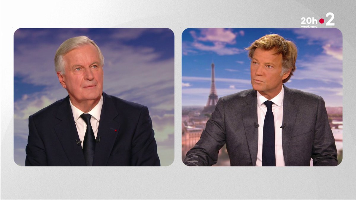 🔴DIRECT - 🗣️Michel Barnier voudrait que "la santé mentale soit la grande cause nationale en 2025". #JT20H