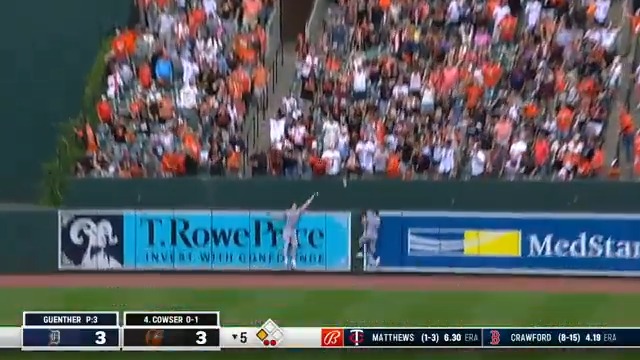Parker Meadows robs Colton Cowser!