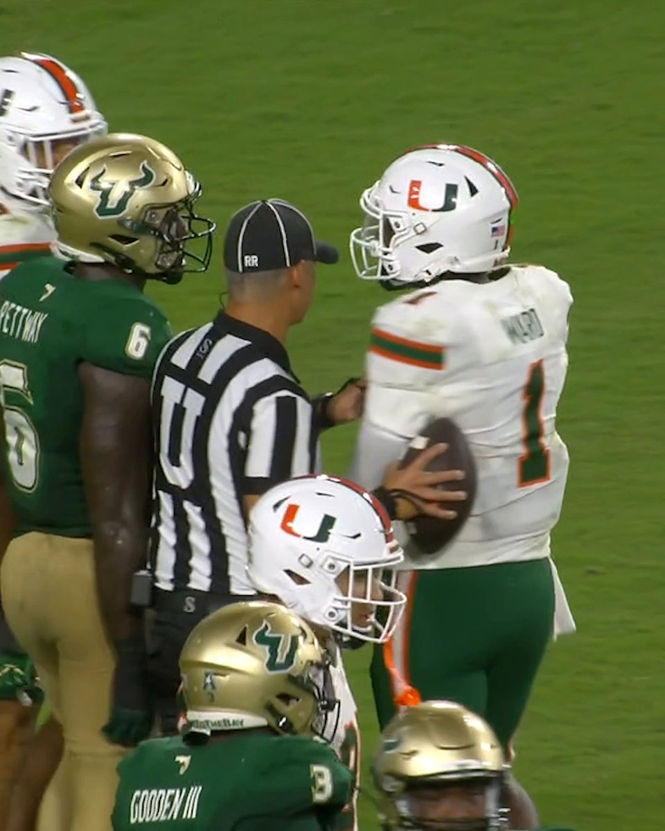 Cam Ward told the defense where they were going ... They still scored 😅 Miami Hurricanes Football