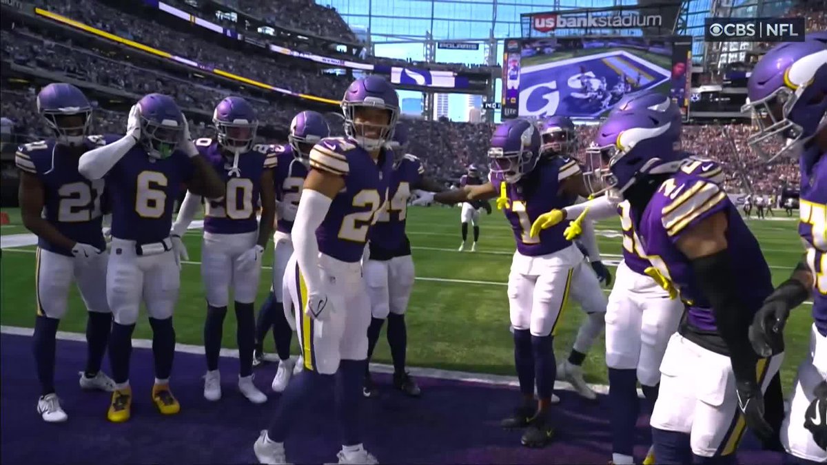 The Vikings are having a blast