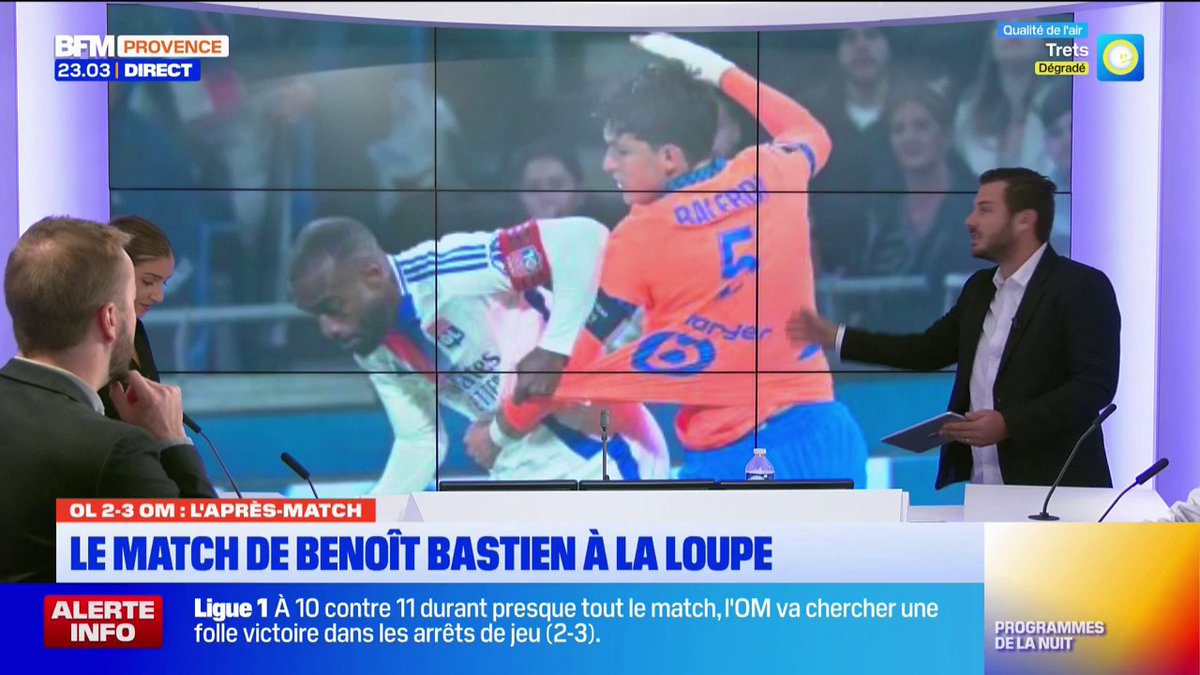 Les grosses erreurs d'arbitrage de Benoรฎt Bastien dรฉcortiquรฉes par l'รฉquipe de BFM Marseille Provence.