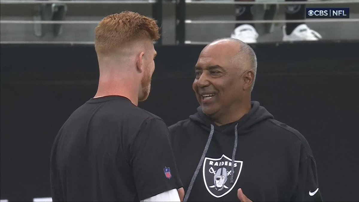 “I remember when you’d throw it away on 3rd and 7 all the time and I’d just tell the media ‘we gotta be better” every time. Haha, good to see ya buddy.”