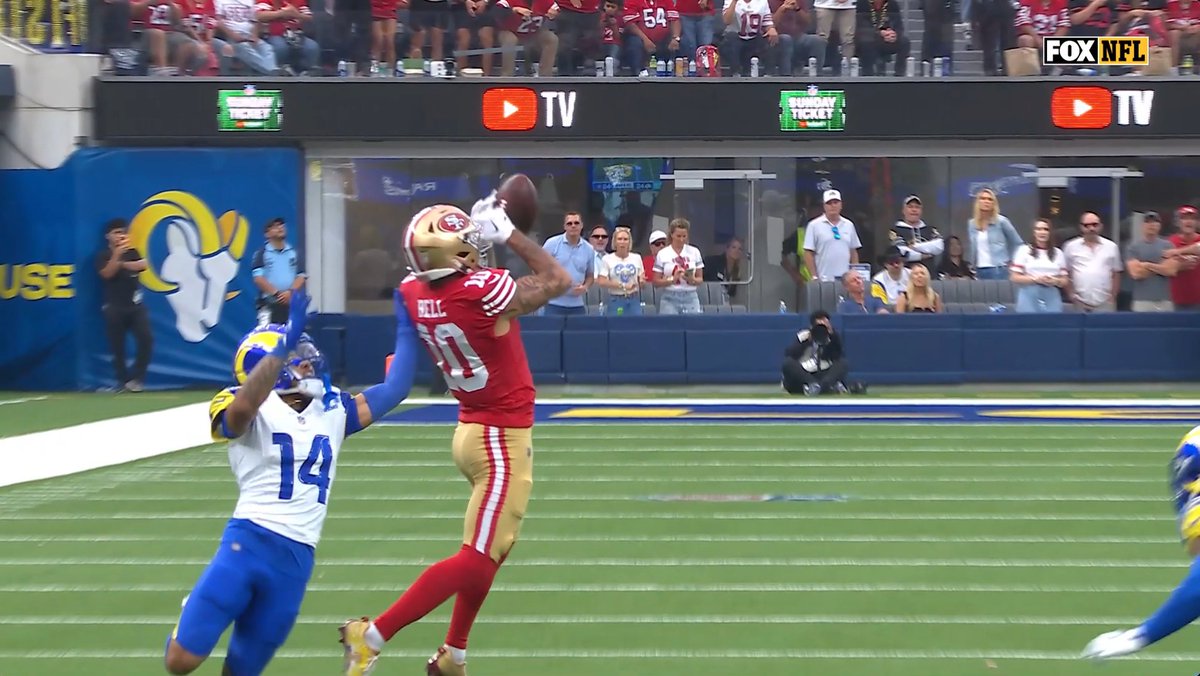 The final three minutes of 49ers vs. Rams was absolutely wild 🎢