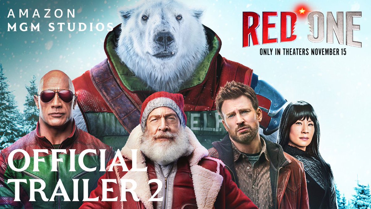 New trailer for ‘RED ONE’, starring The Rock, Chris Evans and J.K. Simmons. In theaters on November 15.