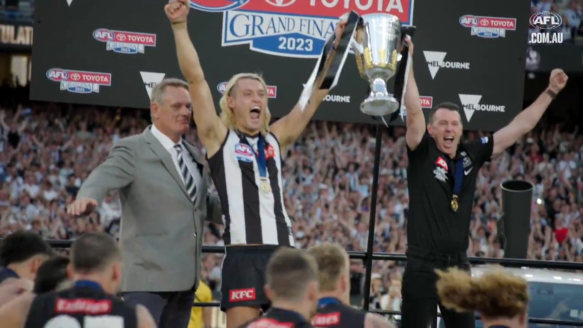 An all-time classic 🏆 Get prepared for Saturday's #AFLGF with exclusive vision from the 2023 Toyota AFL Grand Final:
