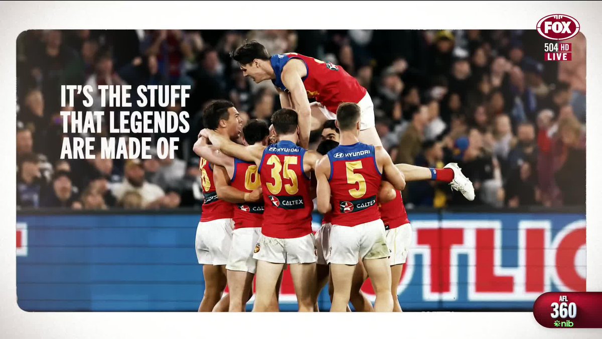 It was a night Lions fans will never forget ๐ ๐บ Watch #AFL360 on Ch. 504 or stream via Kayo Sports: