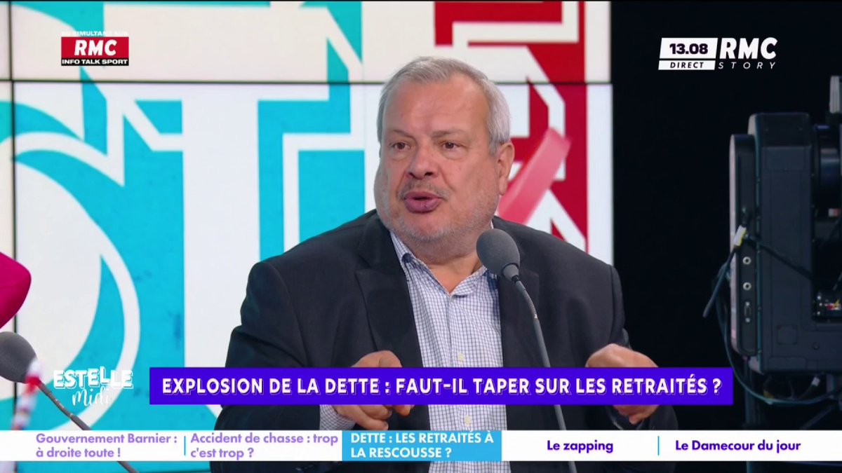 💬 Explosion de la dette: faut-il taper sur les retraités? Pour Périco Légasse, "ils se sont goinfrés" et "il faut les traire comme des vaches à lait" #EstelleMidi