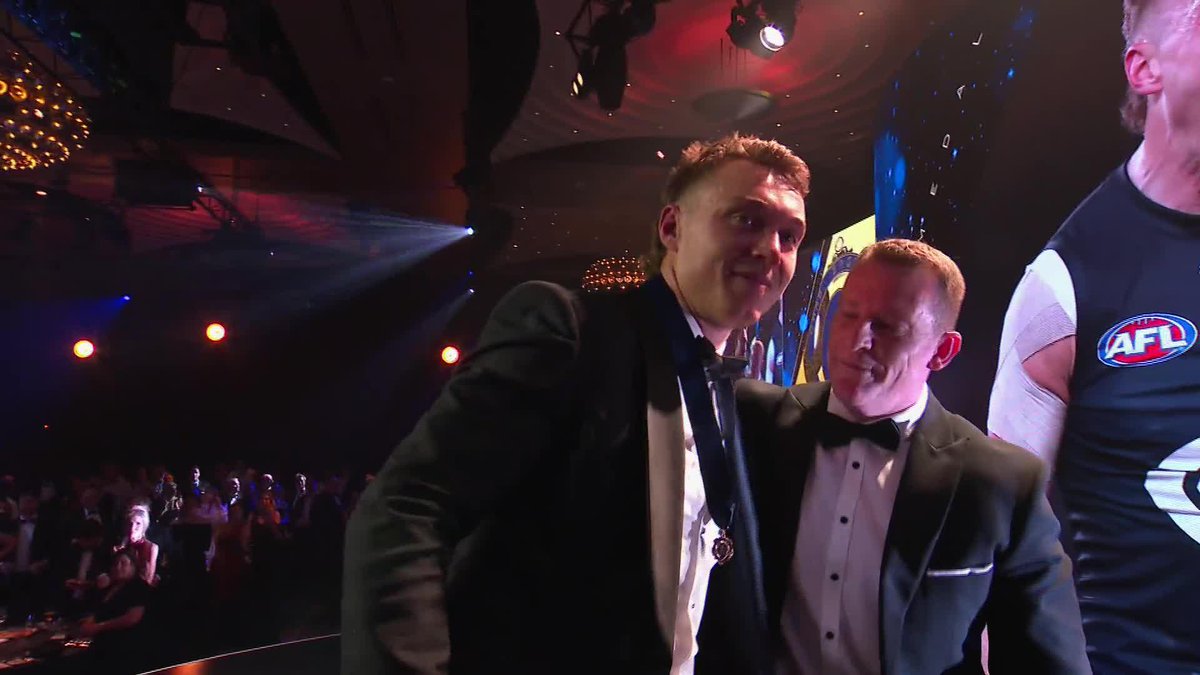 45 votes 👀 Congratulations to Patrick Cripps on his second Brownlow Medal. #Brownlow