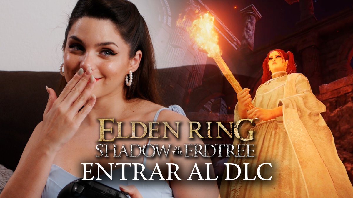 A Zequio le apetecía jugar a #ELDENRING Shadow of the Erdtree, así que Rebecca Vilches lo ha preparado todo rapidito para él 💖 #ShadowOfTheErdtree