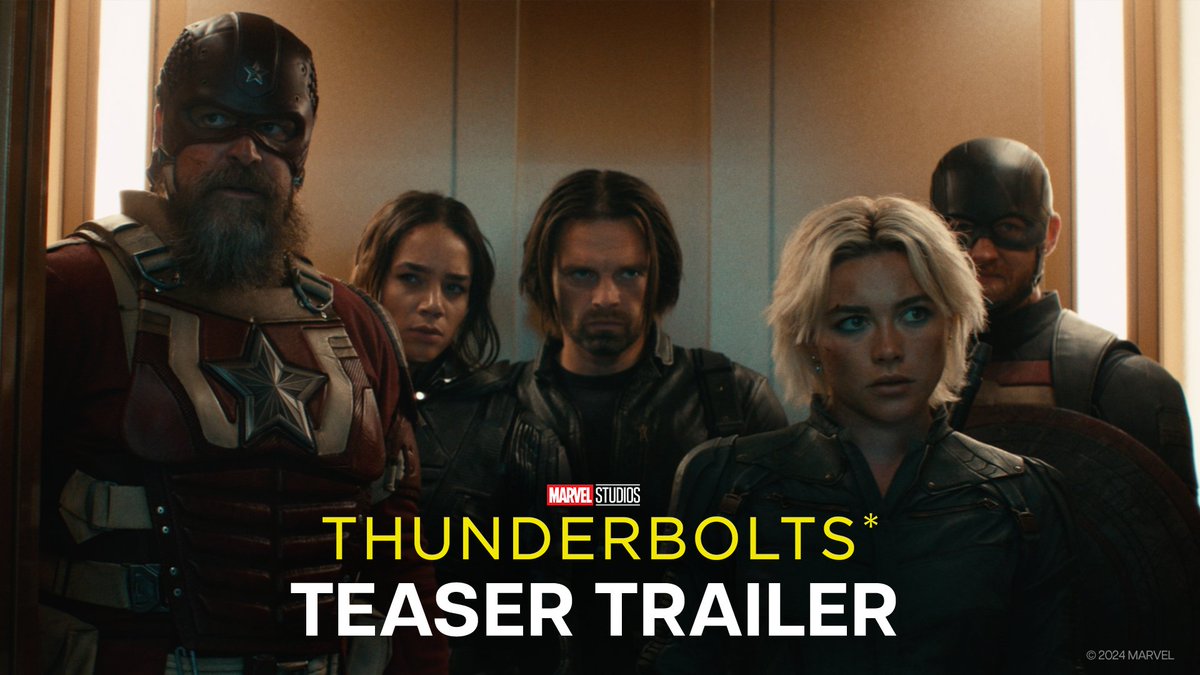 The first trailer for ‘THUNDERBOLTS*’ has been released. In theaters on May 2, 2025.