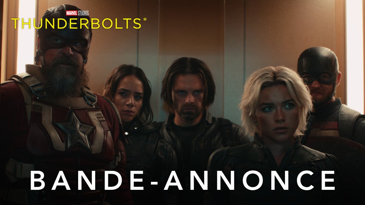 Attention à qui se rassemble. #Thunderbolts*, le 30 avril 2025 au cinéma.