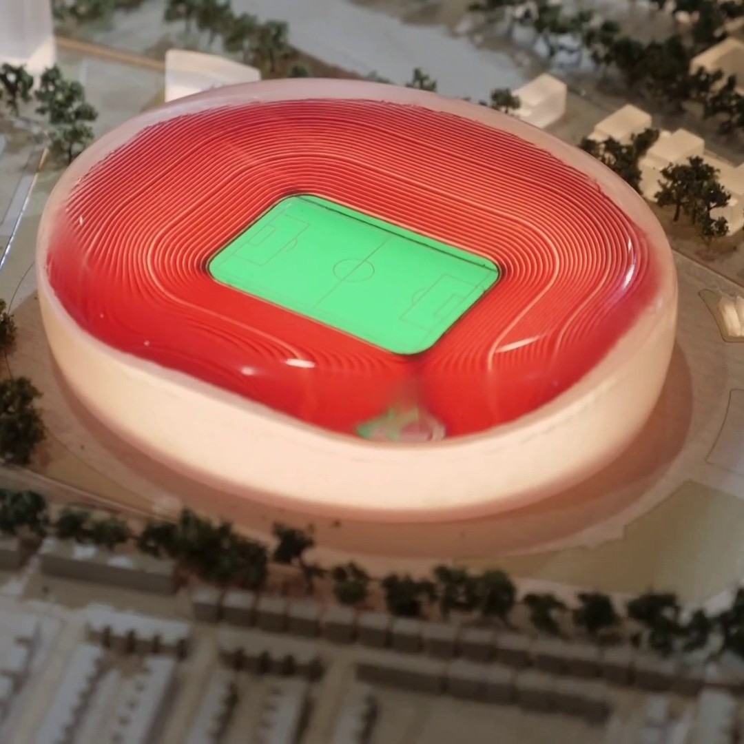 Could this be a glimpse of a new home for Manchester United? 🔍 The Red Devils' plans to regenerate the Old Trafford area have taken another step forward today 🔴