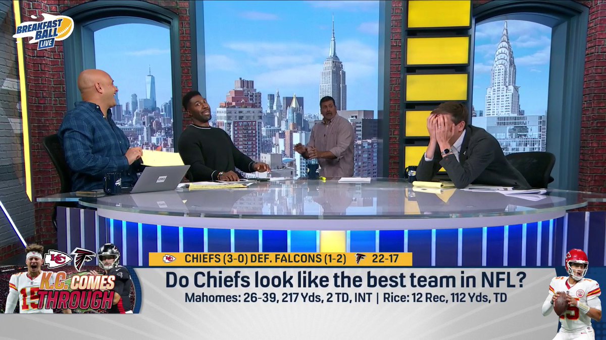 The internet says the Chiefs get all the calls. I presented the facts. Then I was told by the people I work with (Craig Carton & Mark Schlereth) that my facts don’t matter compared to how they feel. Tough spot!
