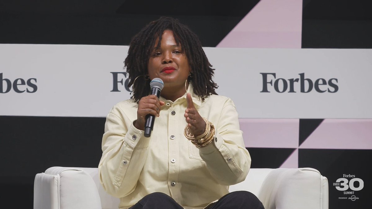 "We know our business better than anyone... us maintaining control was important." Beatrice Dixon, Honey Pot CEO, spoke to Maggie McGrath about building and selling a multi-hundred million dollar start-up at the 2024 #Under30Summit in Cincinnati.