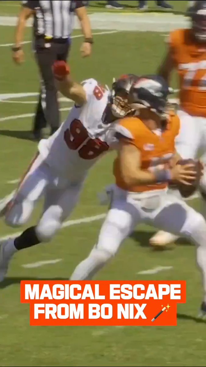 Bo showed off the athleticism on this run 😤 Bo Nix | Denver Broncos