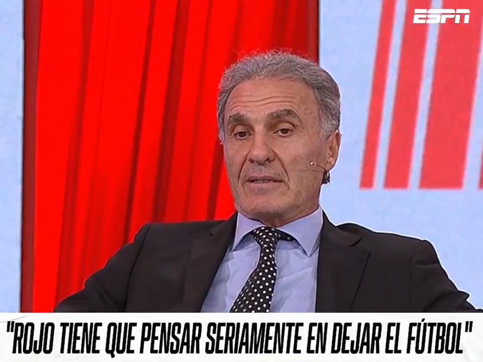 "Ruggeri": Por sus comentarios sobre Marcos Rojo
