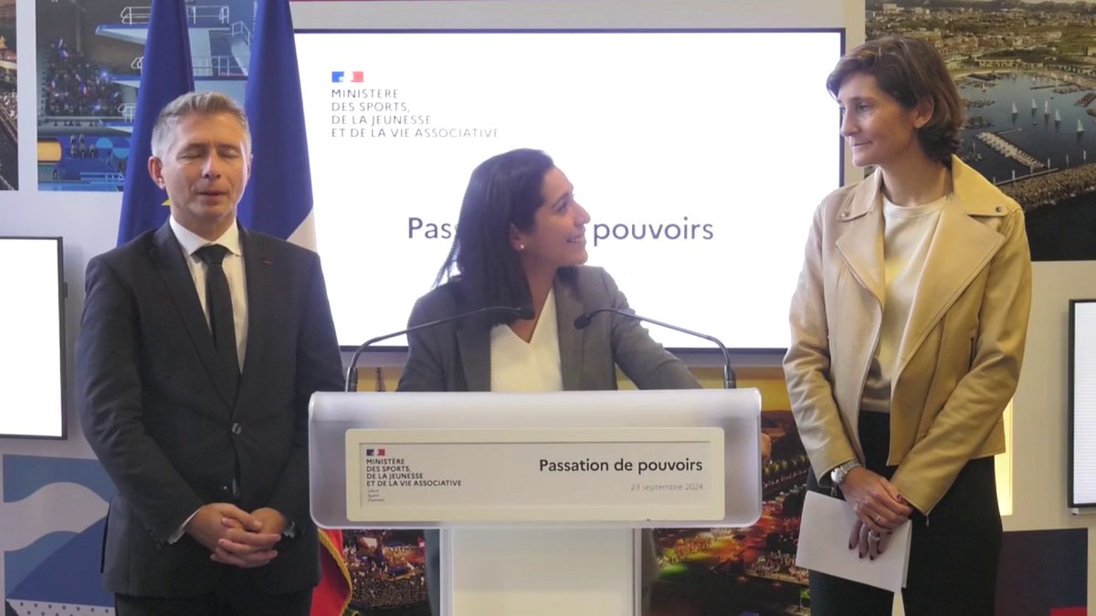Les adieux d'Amélie Oudéa-Castera provoquent des moqueries sur les réseaux sociaux.