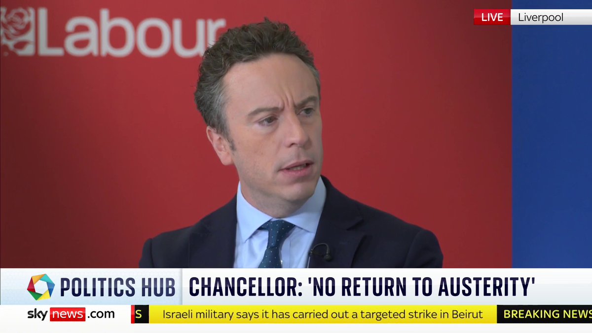 'There is a willingness to cushion the blow by borrowing more.' Sam Coates Sky reports after speaking with government sources today, saying there is a willingness to fill the £22bn black hole with increased borrowing. #PoliticsHub 📺 Sky 501 and YT