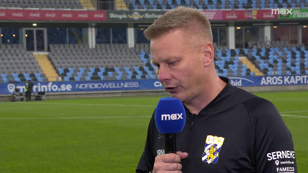 "Vi måste ta med oss att vi tar ikapp 1-0 till 1-1 och att vi tar det hela vägen in, trots att det blir kaotiskt mot slutet." 💬 Blåvitts Stefan Billborn efter krysset hemma mot Halmstads BK. 📲 Se höjdpunkter från Allsvenskan på Max