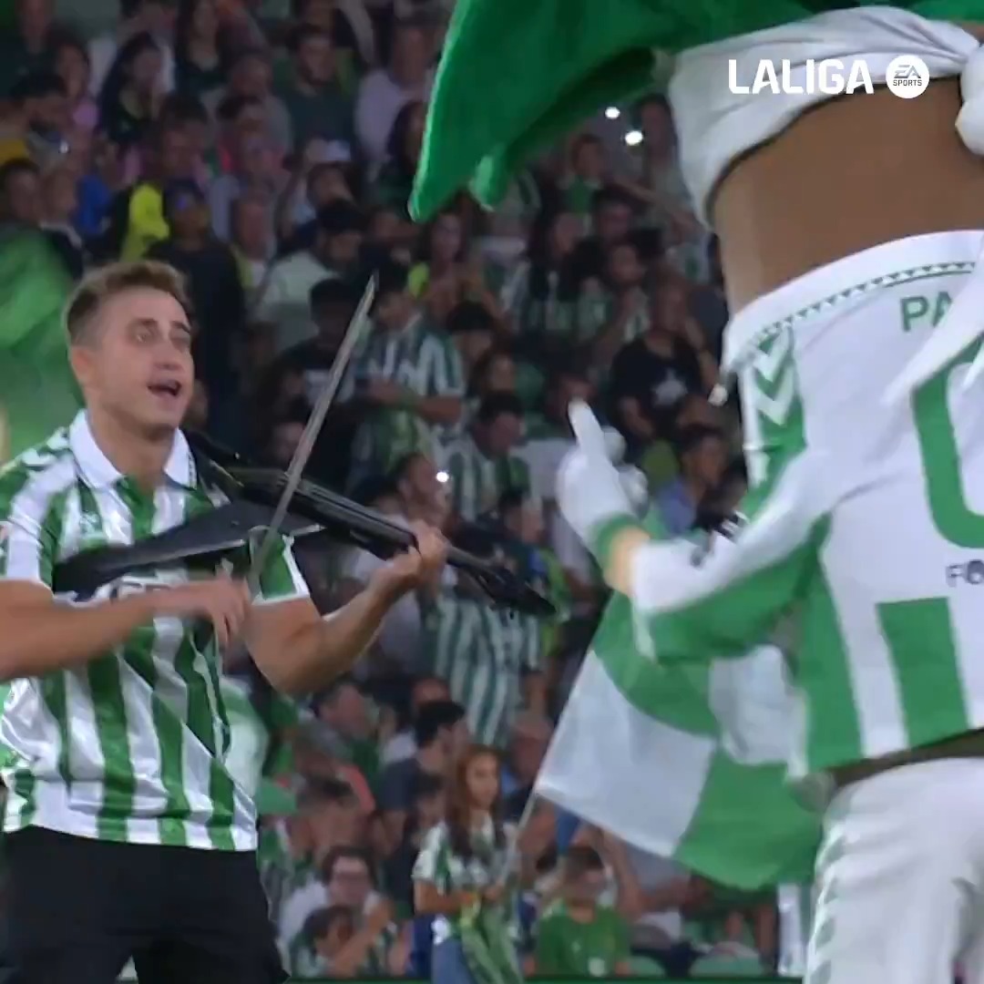 𝑩𝒆𝒕𝒊𝒔 𝑳𝒐𝒗𝒆 🎷🏟 #BetisDay #RealBetisMallorca #LaLigaHighlights