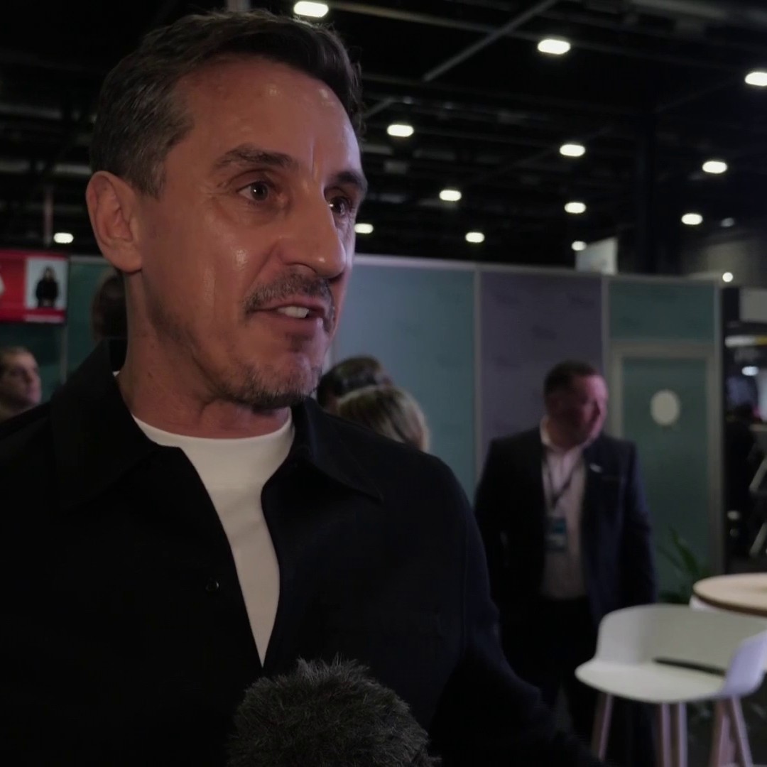 🗣️ "It's a win-win all around" Gary Neville gives his thoughts on Manchester United's Old Trafford redevelopment plans 🔴
