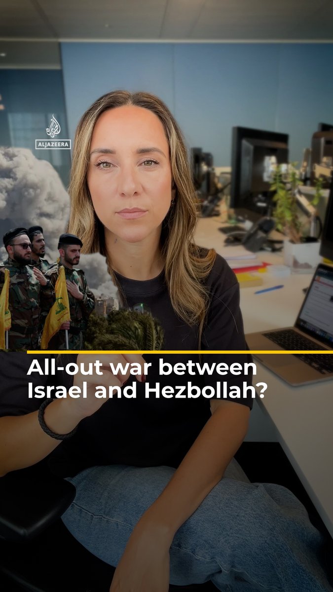 Israel has launched a wave of air attacks across Lebanon, killing more than 350 people. It says it’s going after the armed group Hezbollah, which has been firing rockets into northern Israel. #AJStartHere's Sandra Gathmann explains ⤵️