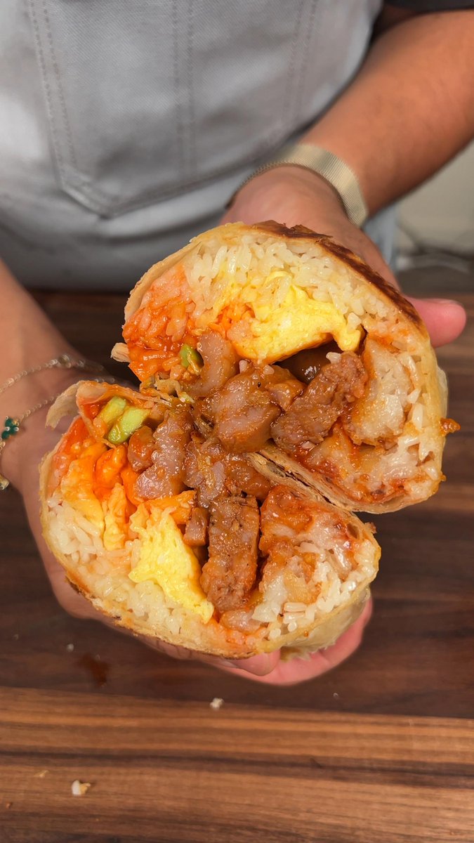 Filipino Breakfast Burritos