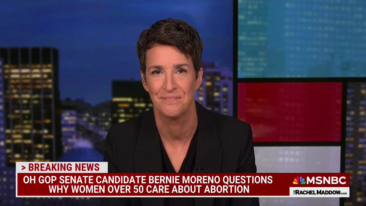 You know what’s crazy… Bernie Moreno thinking he knows better than 57% of Ohioans who voted to protect abortion rights last year.
