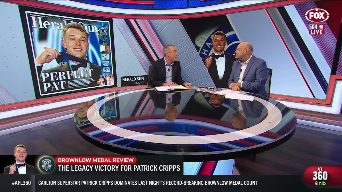 "To achieve one Brownlow Medal is enormous... to get two, you are in the 'all-time greats' status" 📺 Watch #AFL360 on Ch. 504 or stream via Kayo Sports: