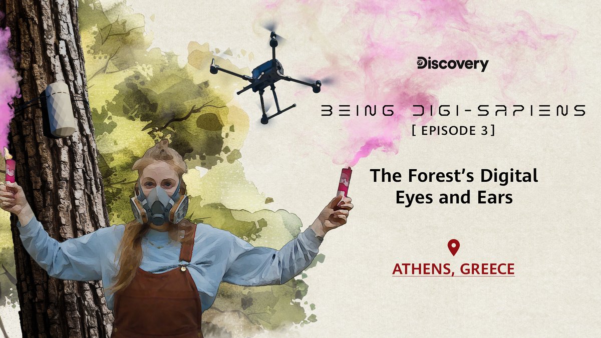 The golden rule of forest protection: Act within 15 minutes. But how can technology help us achieve that? In this story from episode 3 of Being #DigiSapiens by Discovery, Simone Giertz learns about the tech that empowers near-instant alerts to safeguard the forests of Athens, Greece. #InnovateForImpact #Huawei