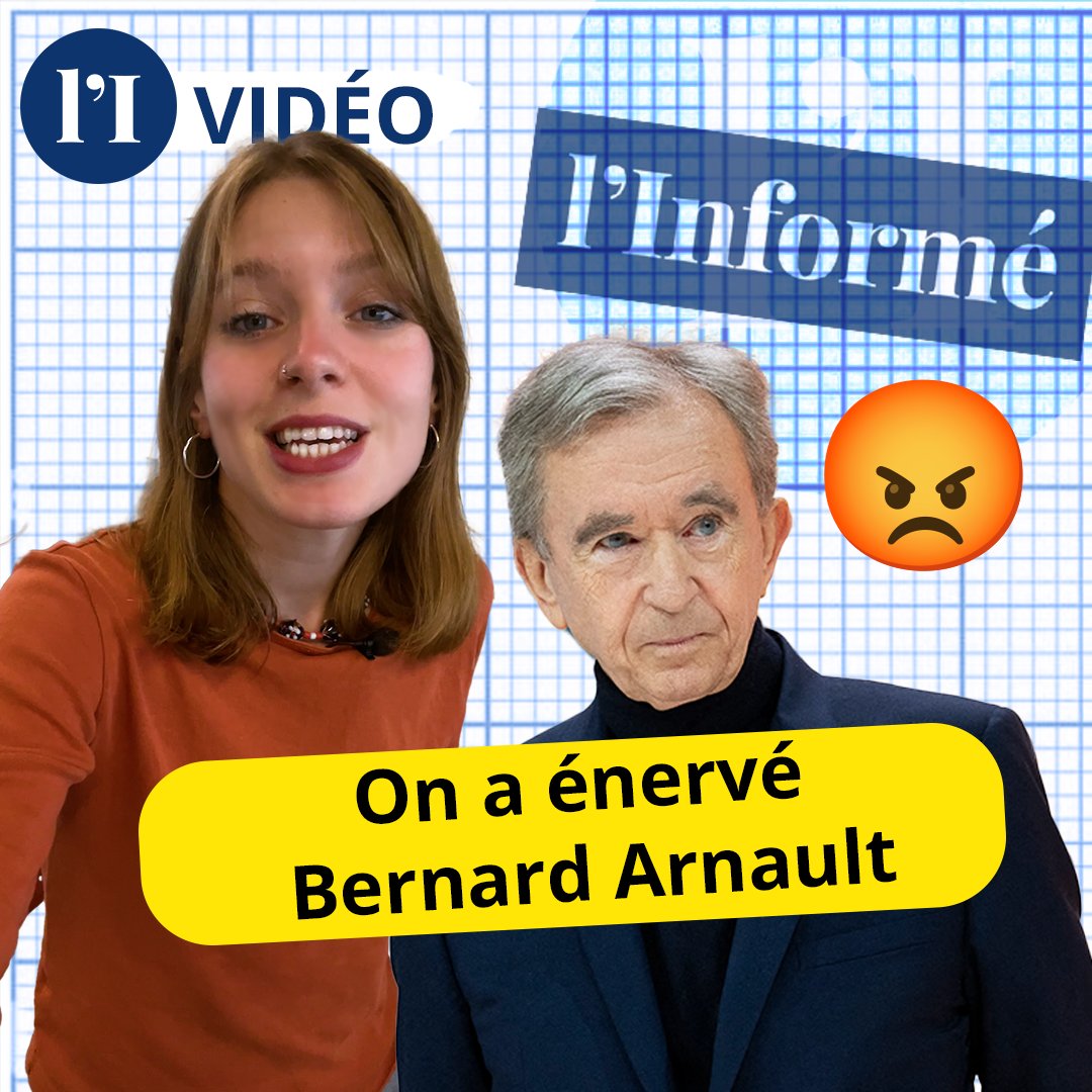 😡 On a énervé Bernard Arnault, le patron de #LVMH. Pourquoi interdit-il à ses équipes de nous parler ? On a notre petite idée... Zoé Pinet vous explique en vidéo ⤵️