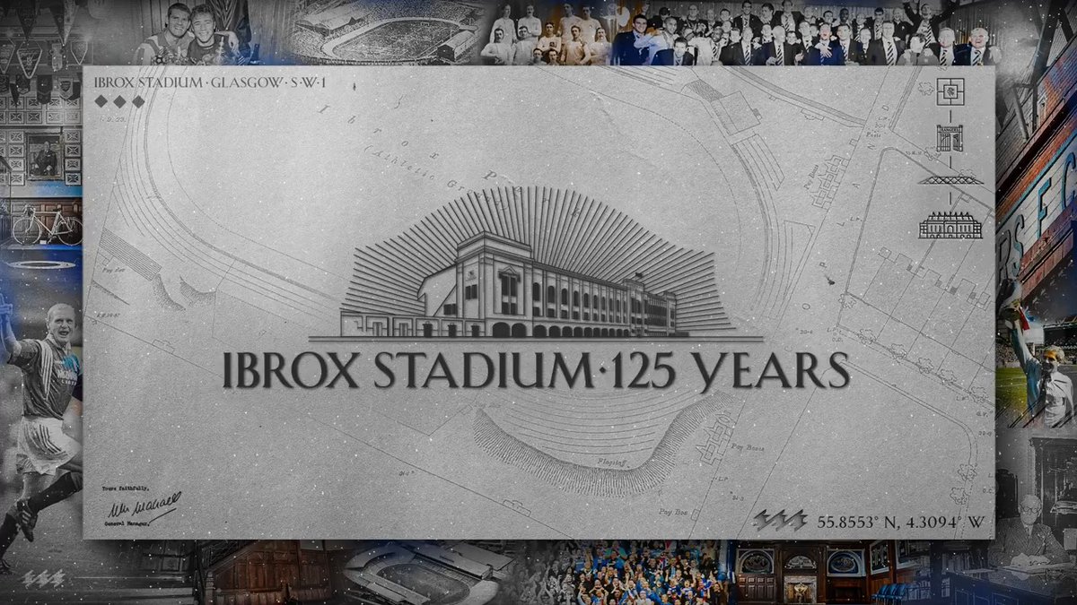 💙 Ibrox Stadium, Celebrating 125 Years. | #Ibrox125