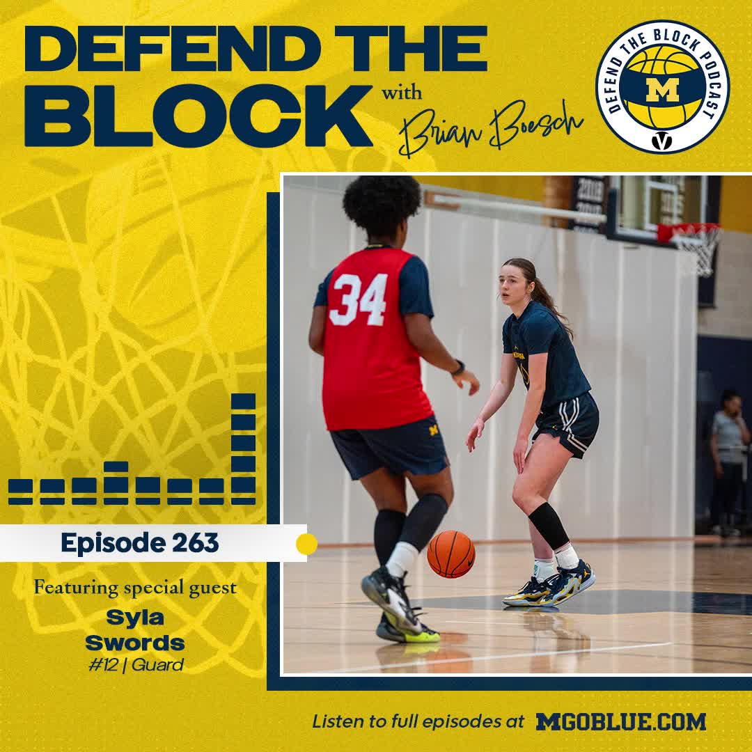 We have a great one today! Check out Syla Swords on the latest episode of Defend the Block here or wherever you get your podcasts: #GoBlue