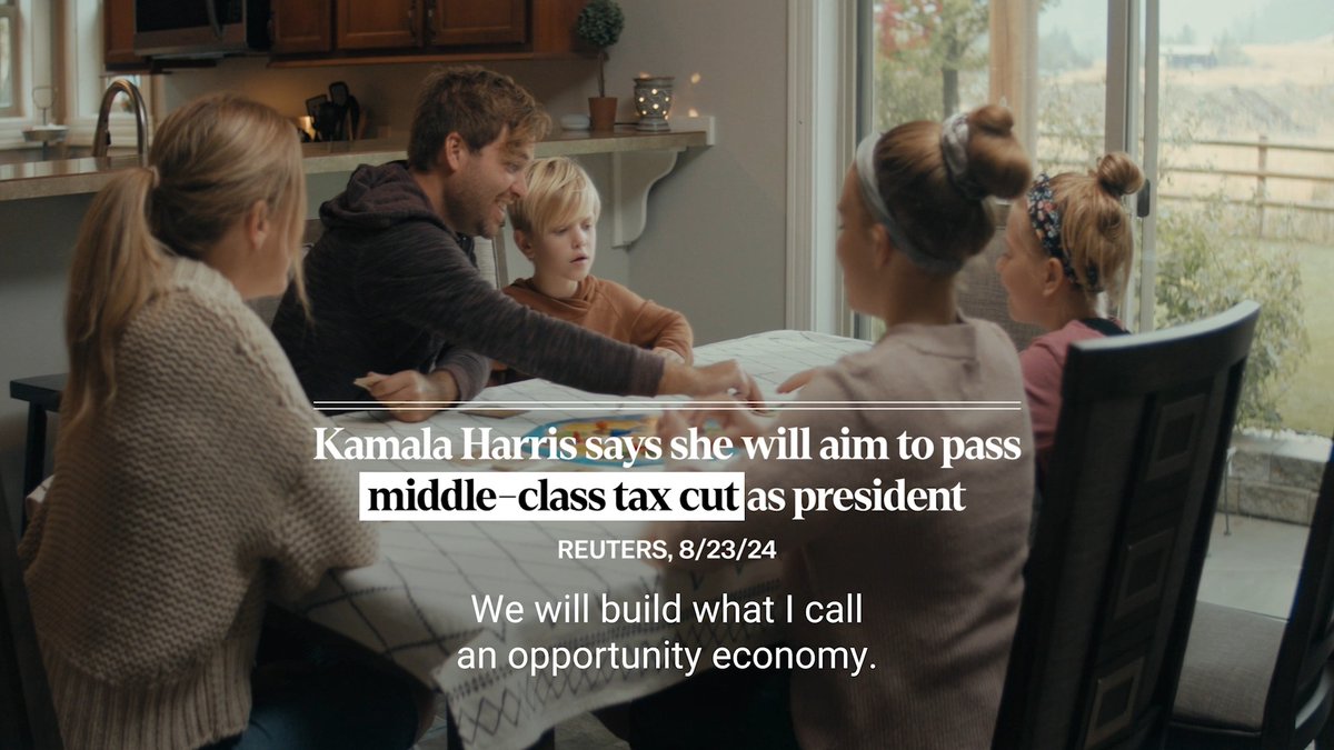Donald Trump fights for billionaires and large corporations. I am fighting for working and middle-class Americans.