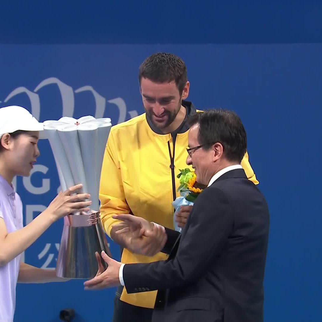 Tour-Level title No.21 🏆 What a moment for Marin Cilic 👏 #HangzhouOpen