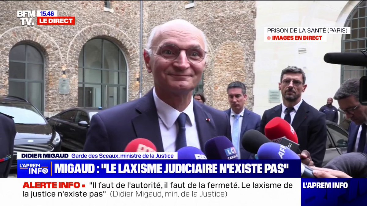 "Le laxisme de la justice n'existe pas", assure Didier Migaud, le nouveau garde des Sceaux