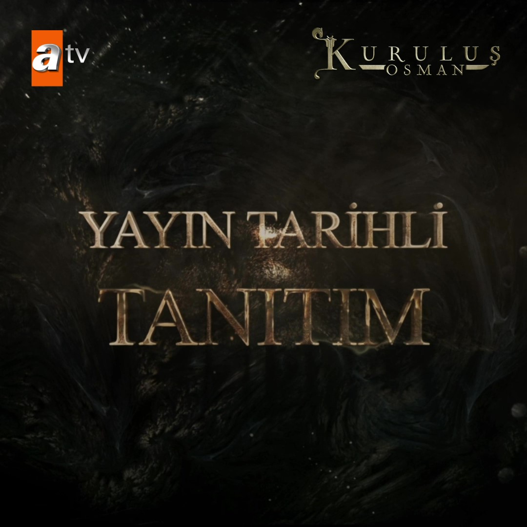 Kuruluş Osman yeni sezon ilk tanıtım bu akşam yayında ⚔️ 165. Bölüm Fragmanı için çok az bir zaman kaldı. #KuruluşOsman atv