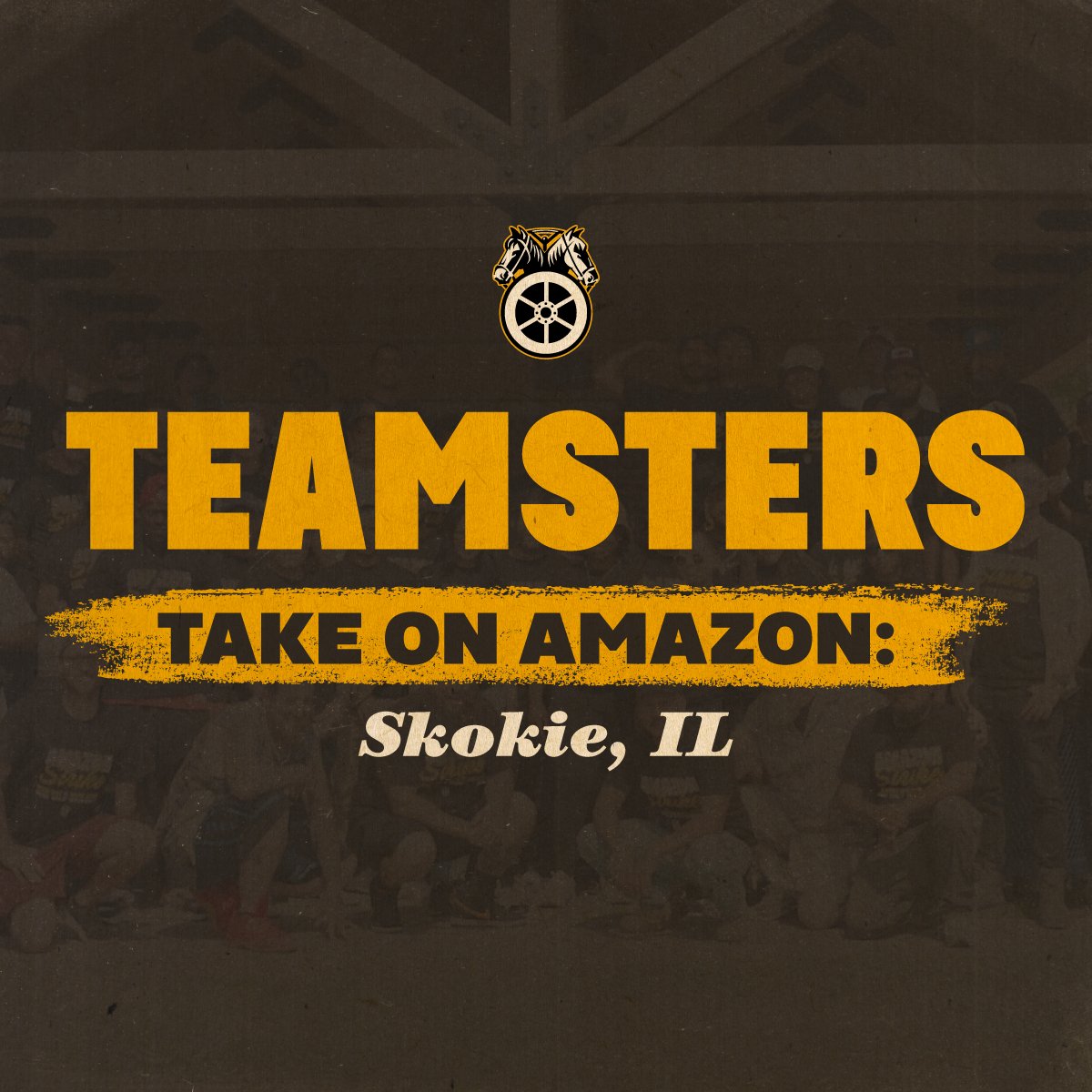 A mass movement of Amazon Teamsters has erupted at the trillion-dollar company's facility in Skokie, Illinois. A majority of Amazon drivers at the Skokie facility have joined the Teamsters to end Amazon's exploitation and greed. The clock is ticking for Amazon to recognize our union and negotiate a Teamsters contract.